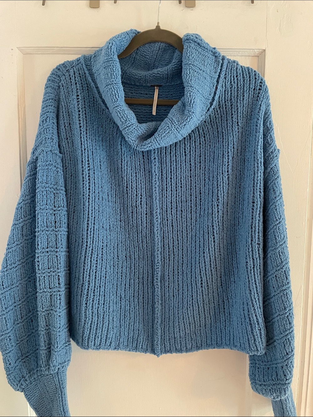 Free People Be Yours Oversized Cowl-Neck Sweater Size Small